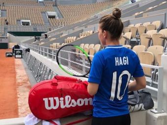 
	Simona Halep, Roland Garros 2019 | Hagi i-a raspus Simonei dupa ce romanca a purtat tricoul Viitorului la antrenament: &quot;Simona e prea mare, noi suntem bucurosi!&quot;
