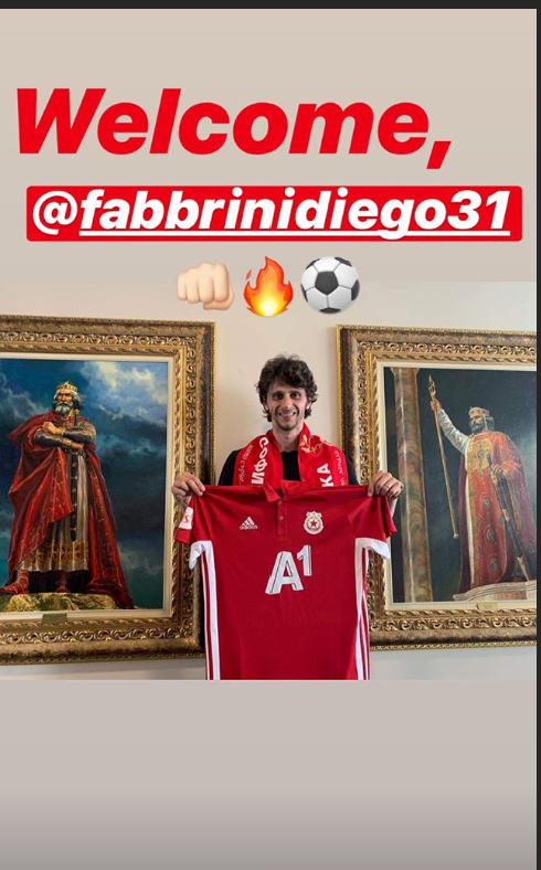 Fabbrini A SEMNAT! Fotbalistul, prezentat oficial la noua echipa. FOTO&VIDEO_1
