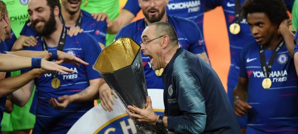 Chelsea Arsenal Europa League juventus Maurizio Sarri