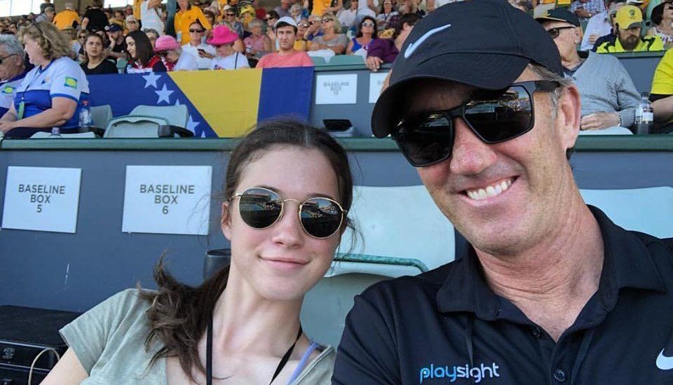 ROLAND GARROS 2019 | Cum a reactionat Tahlia, fiica lui Darren Cahill, cand a aflat ca tatal ei nu o va mai antrena pe Simona Halep_1