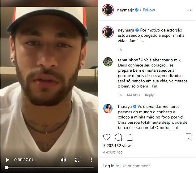 Inca un SOC pentru Neymar! Acuzat de VIOL, brazilianul a incercat sa se salveze public! Acum risca 5 ani de inchisoare_1