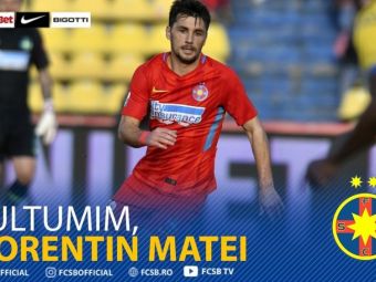 
	OFICIAL | Florentin Matei nu mai este jucatorul FCSB! Anuntul facut de club
