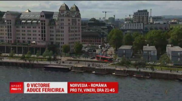 
	NORVEGIA - ROMANIA, VINERI 21:45 LA PRO TV | COD ROSU la Oslo! Anuntul facut de organizatori si cum e afectata nationala
