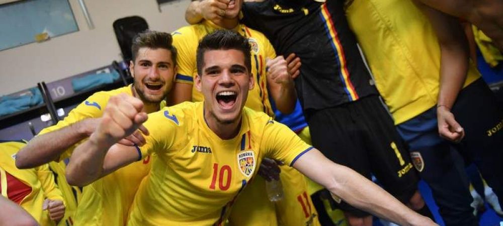 Romania U21 Echipa Nationala EURO 2019 U21 Ionut Radu Mirel Radoi
