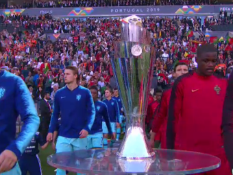 Atmosfera SENZATIONALA pentru finala Nations League! AICI VIDEO: Ceremonia de deschidere a finalei