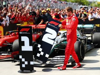 
	FORMULA 1: Gest fabulos al lui Sebastian Vettel. I-a luat la propriu locul 1 lui Hamilton. :) VIDEO
