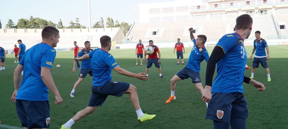 Malta - Romania Cosmin Contra Echipa Nationala Ianis Hagi preliminarii EURO 2020