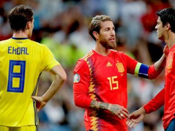 
	Gestul FABULOS al lui Sergio Ramos din meciul cu Suedia! Ce a facut capitanul ibericilor! VIDEO
