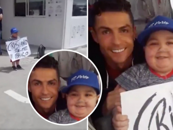 
	&quot;Ooopreste autocarul!&quot; Ronaldo si gestul care merita toate aplauzele din lume: a oprit autocarul Portugaliei pentru a saluta un copil bolnav. VIDEO
