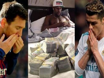 
	Floyd Mayweather nici nu mai intra in clasament! Cum arata TOP 10 Forbes al celor mai bine platiti sportivi din lume: Messi si Ronaldo sunt pe primele 2 locuri
