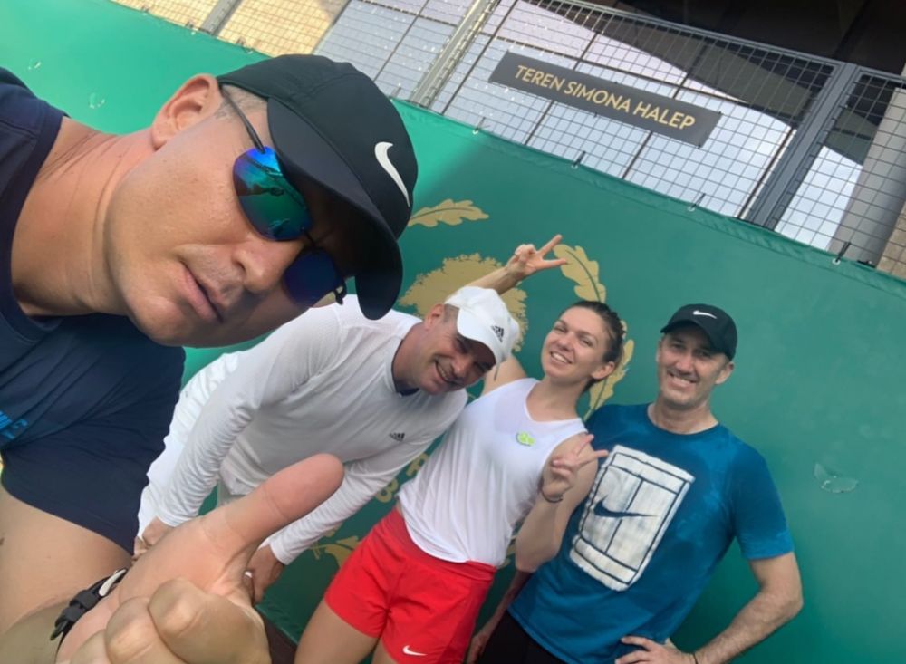 Simona Halep s-a antrenat cu Darren Cahill la Bucuresti! Cei doi, din nou impreuna pe terenul de tenis: VIDEO_2