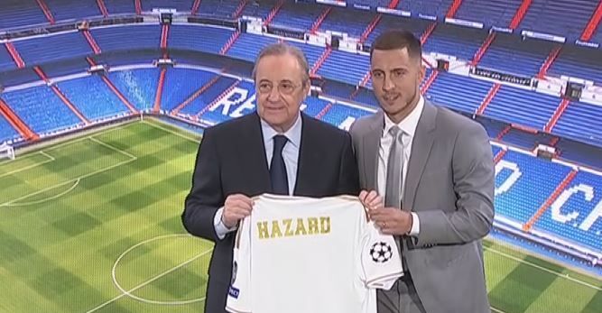 LIVE VIDEO Eden Hazard, prezentat oficial de Real Madrid! Prima reactie a jucatorului belgian! Multimea de pe Bernabeu a strigat: "Il vrem pe Mbappe!"_6