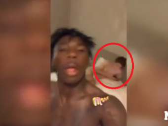 
	&quot;Detaliul&quot; din filmarea de rapper a lui Moise Kean inainte de Euro U21: o fata dezbracata, intinsa in pat :) VIDEO
