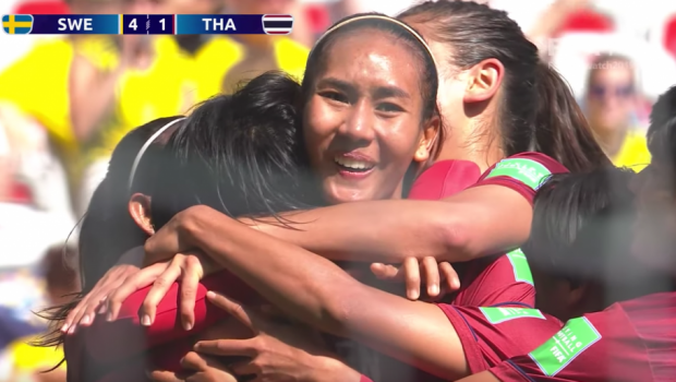 
	Reactia fantastica a jucatoarelor din Thailanda dupa primul gol la Mondial! Erau conduse cu 4-0, dupa ce au pierdut primul meci cu 13-0
