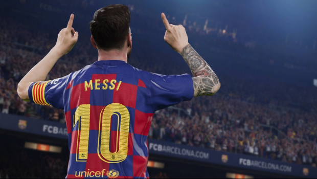 
	Pro Evolution Soccer si-a schimbat numele! Un star de la Barca, in spatele strategiei rivalului FIFA 20
