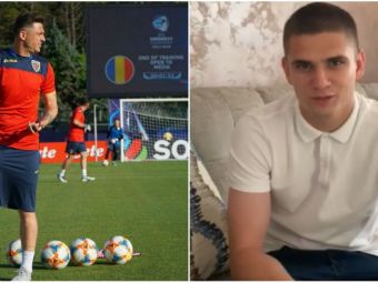 
	ROMANIA U21: Razvan Marin, mesaj special pentru jucatori inaintea debutului la EURO U21: &quot;Imi pare rau ca nu sunt acolo&quot; VIDEO
