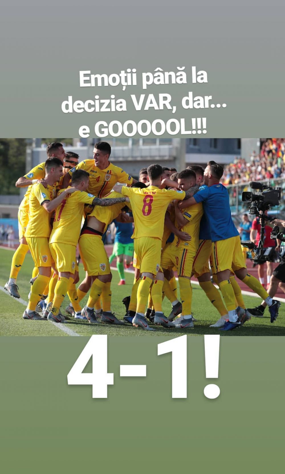 ROMANIA U21, imaginile unei seri memorabile la EURO U21. MEGA galerie FOTO cu bucuria pustilor lui Radoi_21
