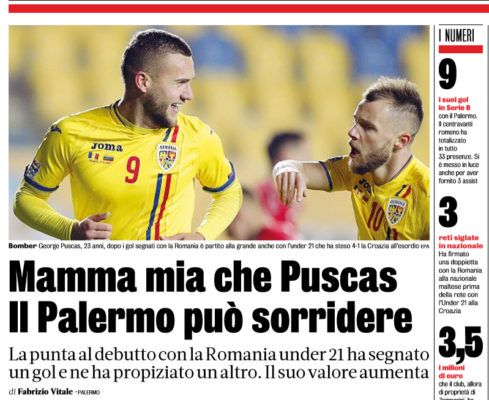 "Mamma mia!" Jucatorul roman care i-a lasat muti de uimire pe cei de la Gazzetta dello Sport! Ce-l asteapta dupa EURO U21_2
