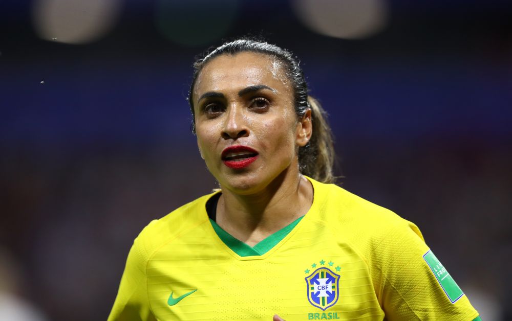 Vedeta Braziliei la fotbal feminin, criticata pentru ca a jucat MACHIATA. Explicatia jucatoarei. FOTO_3