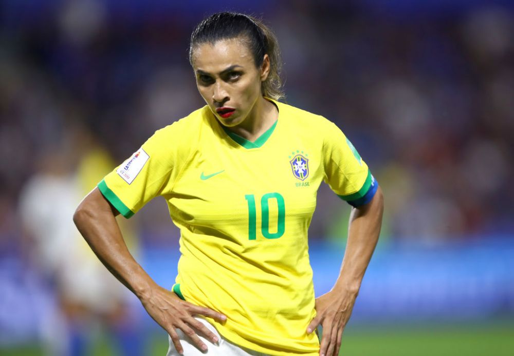 Vedeta Braziliei la fotbal feminin, criticata pentru ca a jucat MACHIATA. Explicatia jucatoarei. FOTO_4