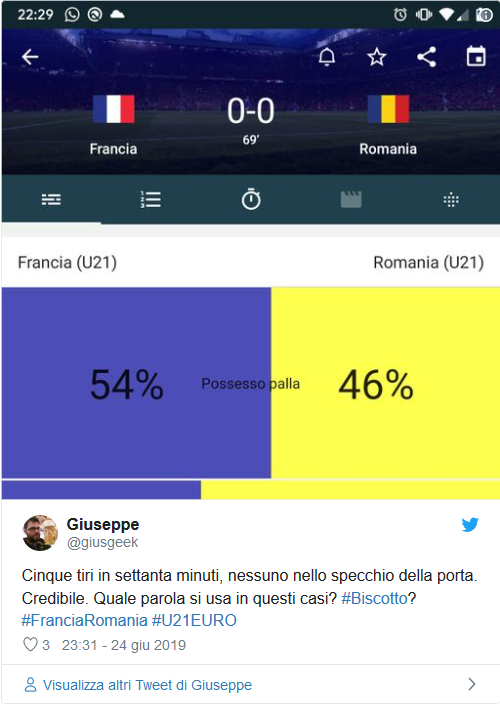 EURO 2019: Italienii au luat FOC dupa remiza dintre Romania si Franta U21: "BISCOTTO? Cine ar fi crezut!" FOTO_18