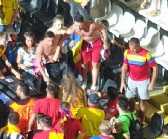 Cum arata cei doi barbati care au batut-o pe iubita lui Cristi Manea dupa Romania - Franta 0-0! Unul dintre agresori a fost retinut, iar politia italiana desfasoara o ancheta_1