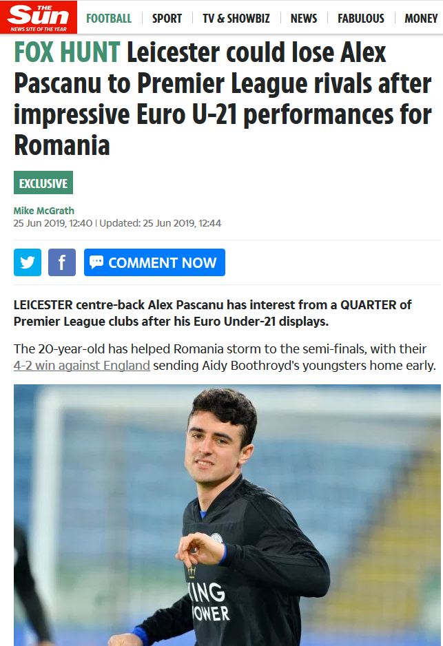Anunt URIAS pentru Alex Pascanu dupa un Euro FANTASTIC in tricoul Romaniei: 5 echipe din Premier League il vor!_2