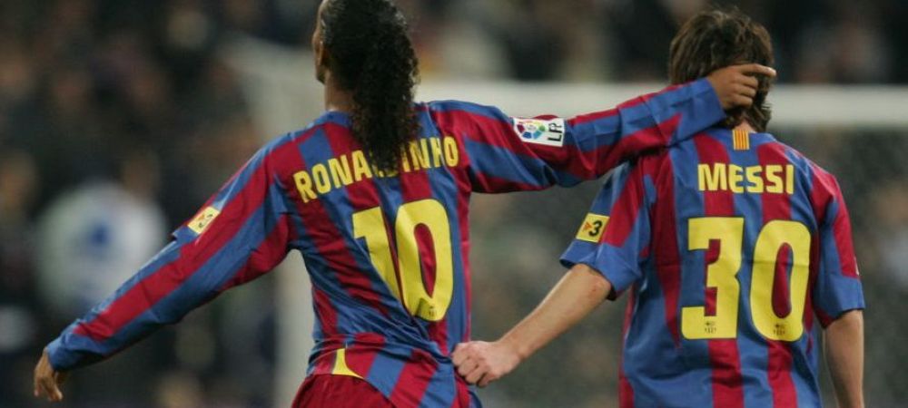 Barcelona Deco Lionel Messi Ronaldinho