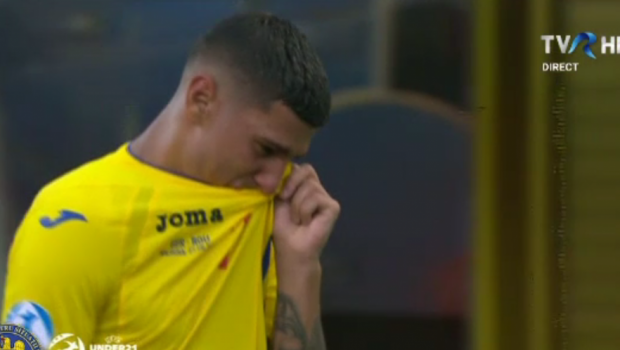 
	ROMANIA - GERMANIA 2-4 EURO U21 | Florinel Coman, in lacrimi la finalul partidei! Imagini dureroase surprinse dupa fluierul de final
