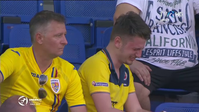 ROMANIA - GERMANIA 2-4 EURO U21 | Florinel Coman, in lacrimi la finalul partidei! Imagini dureroase surprinse dupa fluierul de final_4
