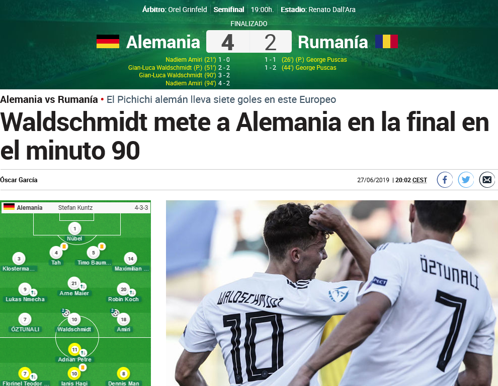ROMANIA - GERMANIA 2-4: "Sprint final spre FINALA!" Nemtii exlulta dupa rasturnarea fabuloasa de scor! Cum au reactionat_5
