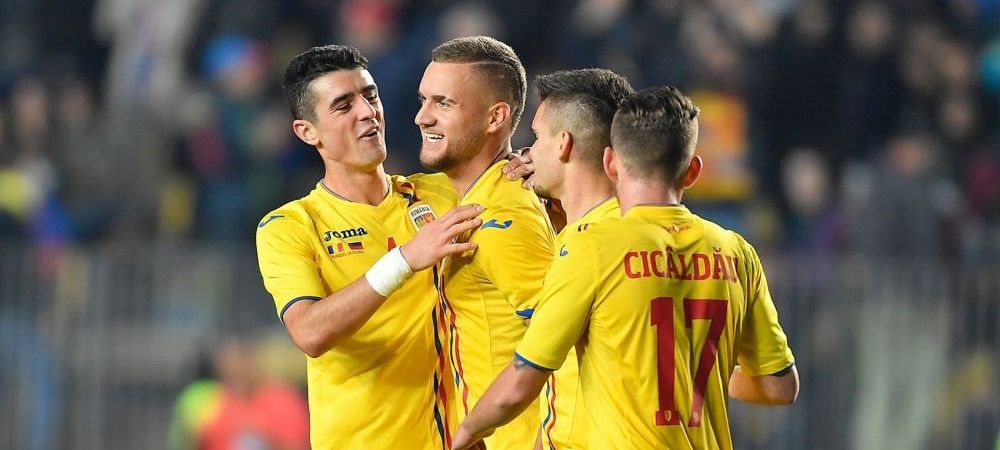 EURO U21 Alexandru Cicaldau Cristi Manea Dragos Nedelcu Romania U21