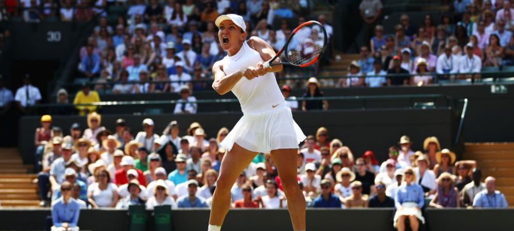 Simona Halep Mihaela Buzarnescu Wimbledon Wimbledon 2019