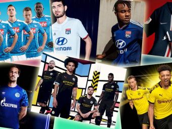 
	Echipamente 2019/2020: Man. City si-a prezentat tricourile! Cum se imbraca marile echipe in sezonul urmator. Galerie FOTO
