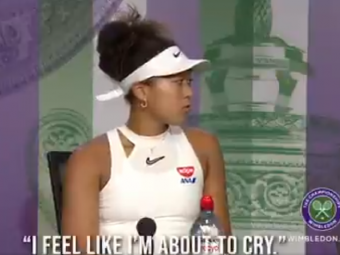 
	&quot;Vreau sa plec, imi vine sa plang!&quot; Naomi Osaka a cedat la conferinta, dupa ce a fost eliminata in primul tur la Wimbledon! VIDEO
