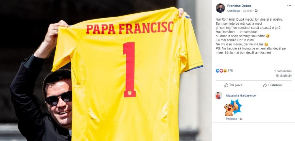 A fost Papa Francisc arma noastra secreta la Euro 2019? :) Cum ne-a ajutat la meciurile din Italia_4