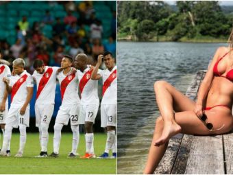 
	Un sarut pasional pentru omul care va califica Peru in finala Copa America! Promisiunea facuta de o bomba sexy inaintea semifinalei cu Chile. GALERIE FOTO
