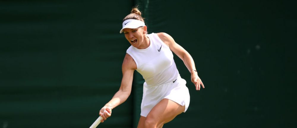 Simona Halep Mihaela Buzarnescu Victoria Azarenka Wimbledon 2019 WTA