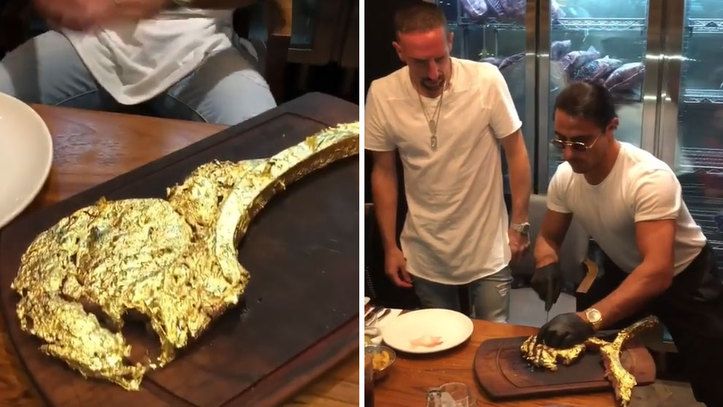 Ribery s-a intors la restaurantul cu friptura de aur si a avut o surpriza uriasa. Ce a aparut in meniu. FOTO_2