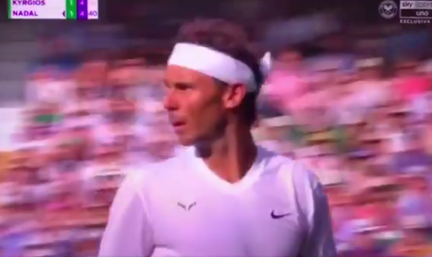 Faza incredibila la Wimbledon: Kyrgios il loveste intentionat pe Nadal si nu isi cere scuze! "Ce scuze, lasa ca are destui bani in banca!" VIDEO_2