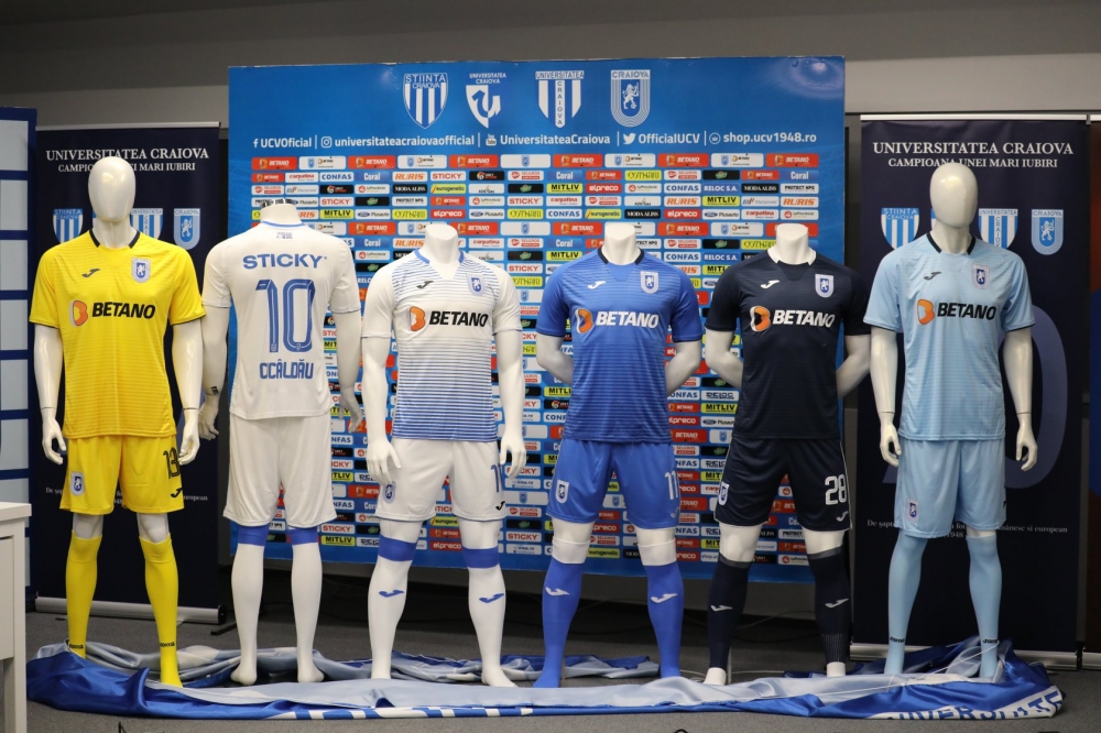 Effectively exaggeration escort Universitatea Craiova a prezentat noul echipament pentru sezonul 2019/2020:  "Speram sa fie tricouri de campioni" FOTO | Sport.ro