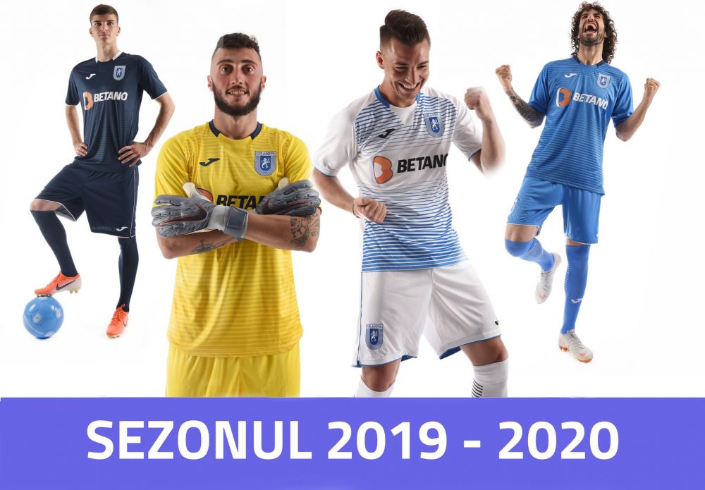Universitatea Craiova a prezentat noul echipament pentru sezonul 2019/2020: "Speram sa fie tricouri de campioni" FOTO_2