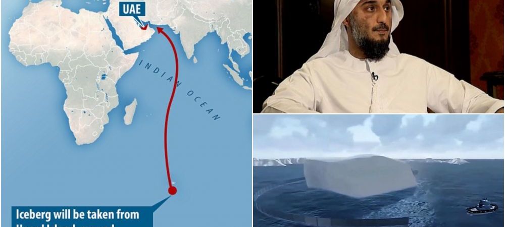 Emiratele Arabe Unite Antarctica iceberg