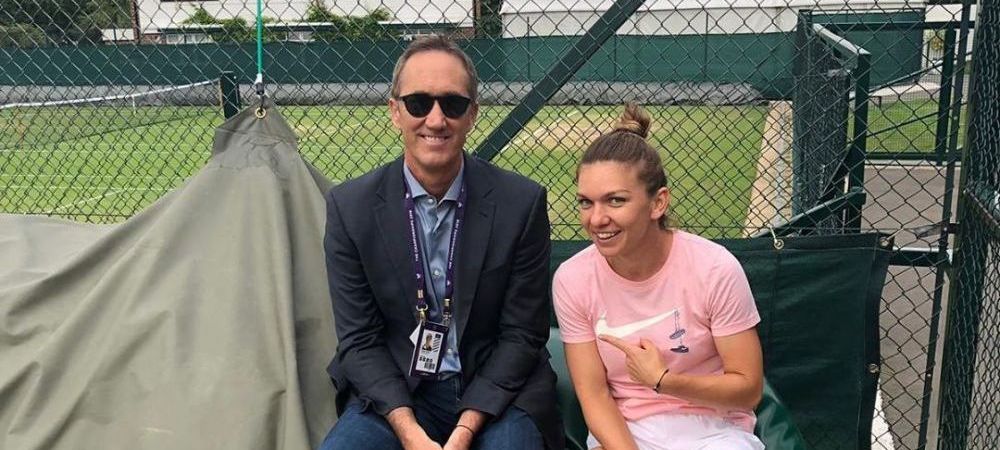 Simona Halep Darren Cahill halep Wimbledon Wimbledon 2019