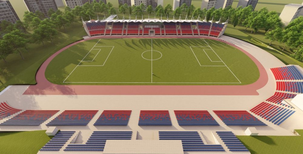 Chindia Targoviste isi face stadion nou: "E un moment istoric pentru oras" Cum va arata arena. Galerie FOTO_1
