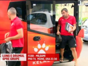 
	FCSB - Milsami, joi 21:30 PRO TV | Moldovenii au venit cu autocarul la Giurgiu! Cel mai bun vorbitor de romana a fost trimis la interviu
