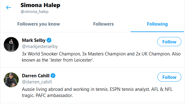 Prietenia misterioasa dintre Halep si Mark Selby: "Sunt all-in pentru Simona!" / "E unul dintre cei doi oameni pe care ii urmaresc pe Twitter!"_1
