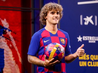 OFICIAL | Griezmann, prezentat de Barca! Ce numar va purta francezul pe Camp Nou: a luat tricoul lui Mendieta si Pedro