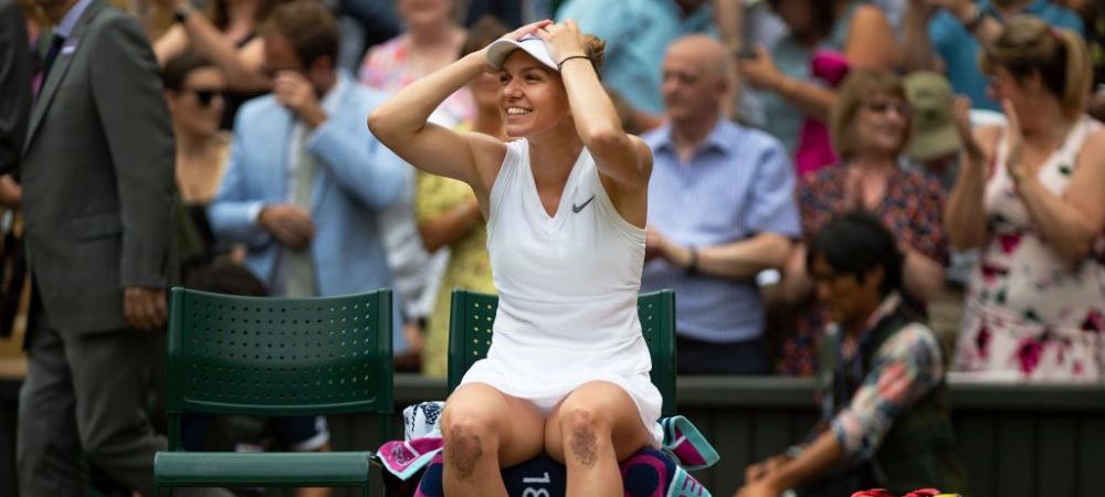 Simona Halep daniel dobre Darren Cahill Wimbledon Wimbledon 2019