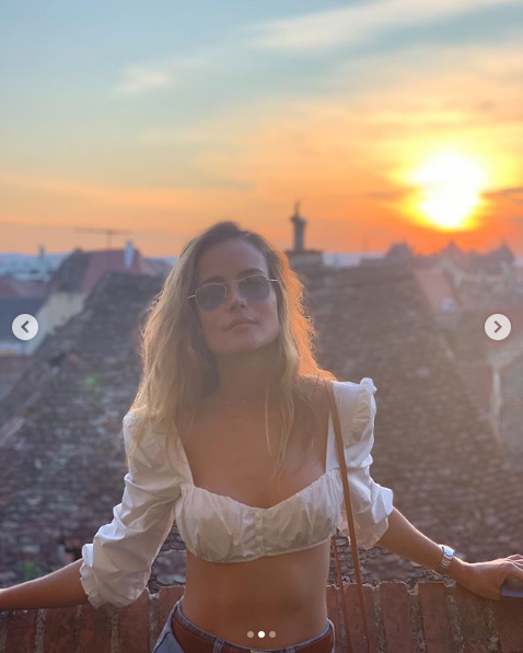 "Pace, frumusete, paradis!" Ce a postat iubita model a lui Horia Tecau despre Romania. FOTO_10